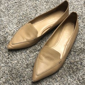 M Gemini nude loafers size 40